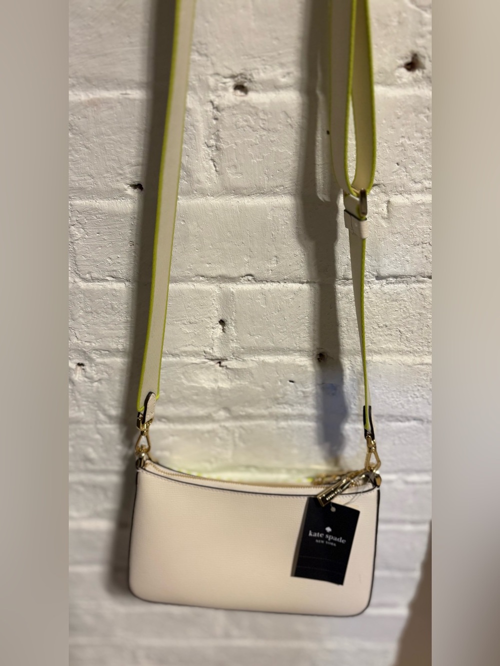 Kate Spade New York Duet Saffiano Leather Crossbody bag
